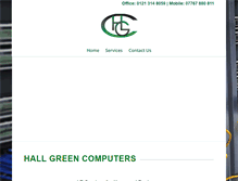 Tablet Screenshot of hallgreencomputers.co.uk